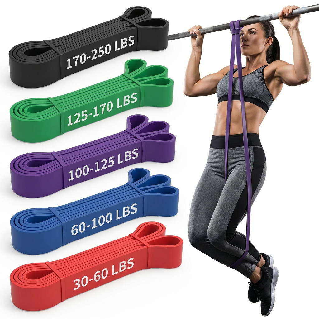 Pull Up Assist Band - HAPBEAR Barfiks Destek Bantları - Barfiks