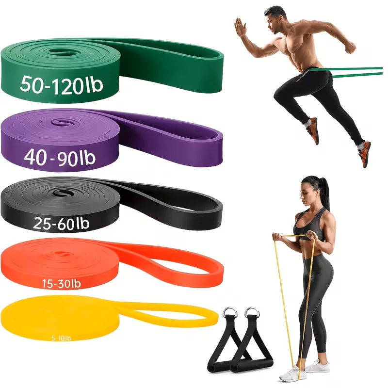 Pull Up Assist Band - 3/5 adet Pull Up Bantları, Direnç
