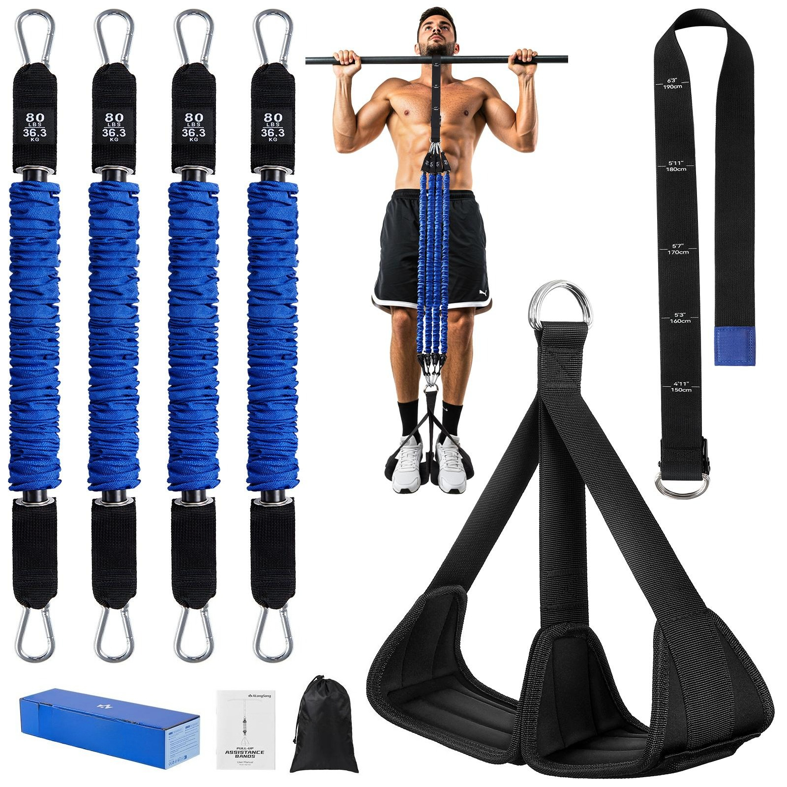 Pull Up Assist Band - Ağır Hizmet Tipi Çekme Yardımcı Bant