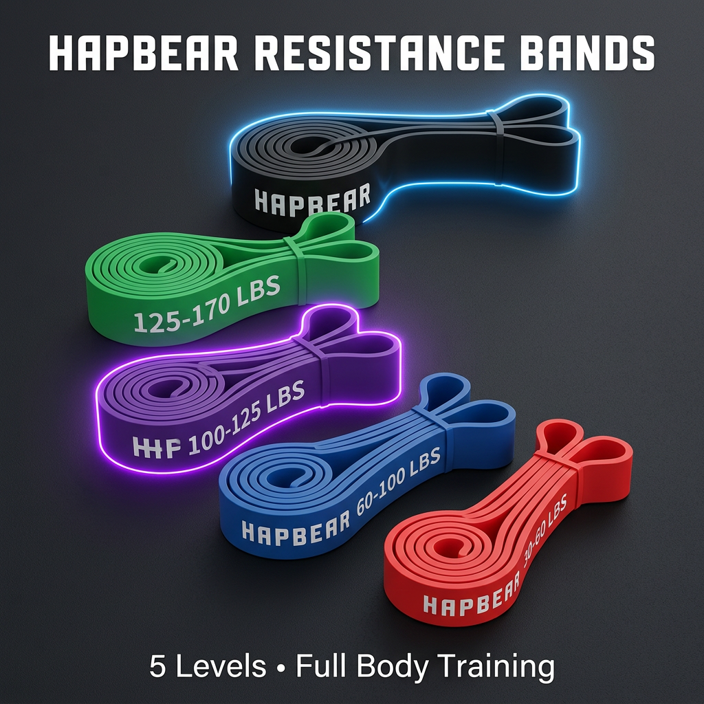 HAPBEAR Barfiks Destek Bantlar - Pull Up Assist Band incelemesi ve fiyatı