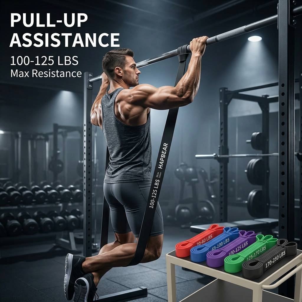 HAPBEAR Barfiks Destek Bantlar - Pull Up Assist Band incelemesi ve fiyatı