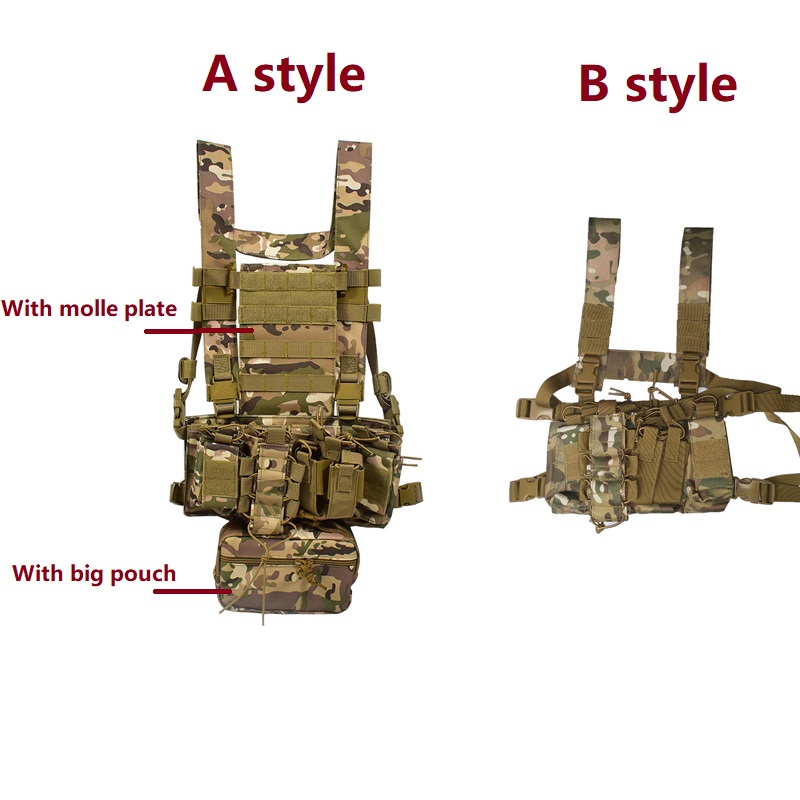 D3CR Göğüs Rig Yelek Multicam  - Crossfit Gear Men incelemesi ve fiyatı